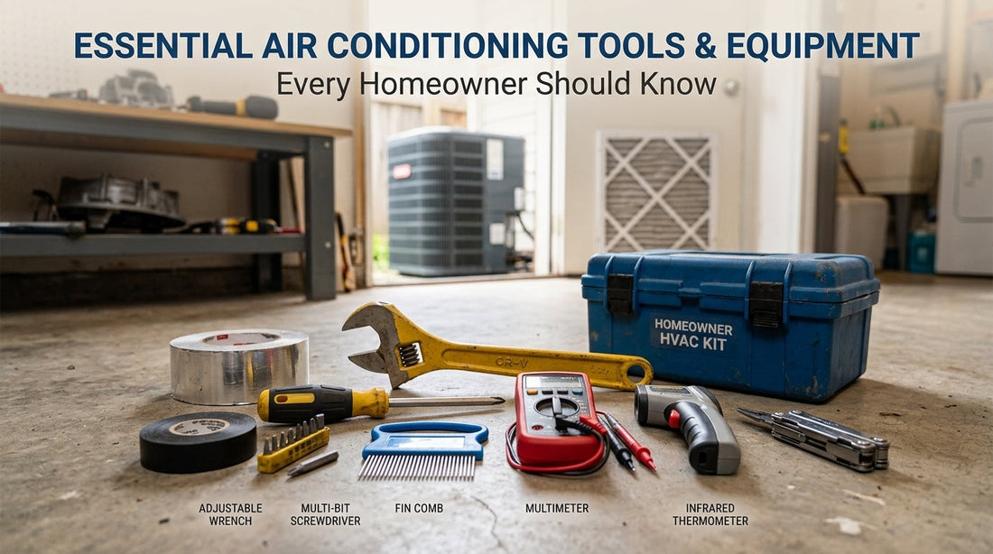 Essential Air Conditioning Tools & Equipment Every Homeowner Should Know