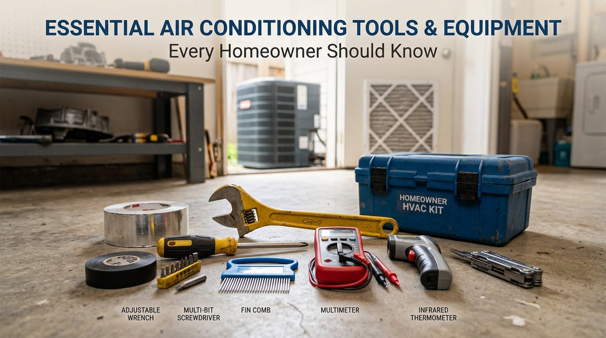 Essential Air Conditioning Tools & Equipment Every Homeowner Should Know