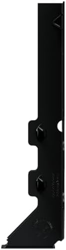 Simpson Strong-Tie LUS210PC Outdoor Accents LUSPC ZMAX, Black Powder-Coated Face-Mount Joist Hanger for 2x10 (Pack of 12)