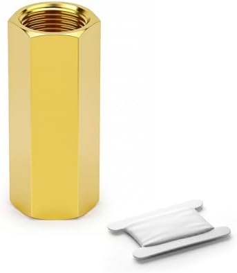 1PCS Brass Pipe Fitting, 1" NPT Female Nipple, 2" Length for water/oil/air/fuel