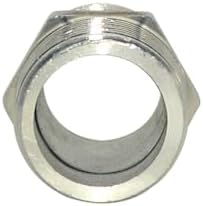 3/4" x 3/4" NPT Male Threaded Hex Nipple,Stainless Steel 304 Quick Coupler Pipe Fitting