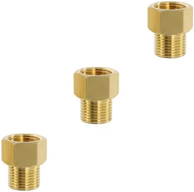 1/2" Extension Brass Pipe Fitting NPT 30 mm（3PCS）