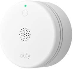 eufy Security Smoke Alarm E10, Smoke Detector, Ultra-Compact 70 mm Design
