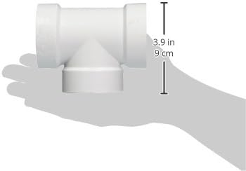 NIBCO C481114V 2 HXHXFIPT TEST TEE PVC, C481114V2 (Pack of 2)