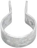 Galvanized Steel Chain Link Brace Band, Durable Steel Chain Link Fence Hardware, Rust-Resistant, Easy Install, Includes Required Bolt (3, 2-7/8")