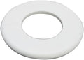 1 Pack Wall Split Flange for 2.52 Inch/64mm OD Pipe ABS Escutcheon Plate Self-Adhesive Round Plumbing Cover Plates for Water Pipe Faucet Decoration, White