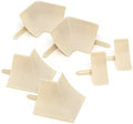 InstaTrim Corner & End Caps - Six Ivory 3/4" Wide Caulk Strip Corner and End Pieces - Finishing Caps for Corners & Exposed Ends - Paintable
