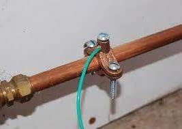 COREX 4-1/2" to 6" Bronze Water Pipe Ground Clamp - High Conductivity Grounding Clamp Conduit Fitting