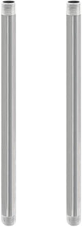 GeilSpace 3/4" x 18" 304 Stainless Steel Nipple Pipe Fitting, NPT Threaded