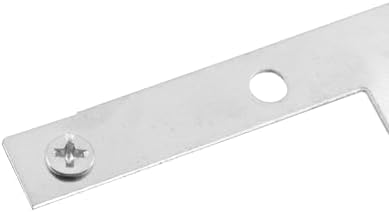 Wealrit 40PCS Silver L Flat Shape Brace Corner Bracket,1.97" Support Brace