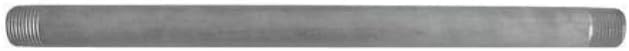 1 1/2 x 4" 316 Stainless Steel Schedule 80 Nipple TBE Seamless