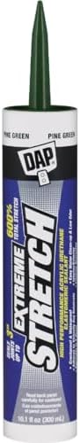 DAP Extreme Stretch Acrylic Urethane Premium Elastomeric Sealant, Pine Green, 10.1 Oz (7079818709)