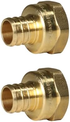 25 Pack XFITTING 3/4 in Pex x 3/4 in Female NPT Adapter, 3/4" Pex Female