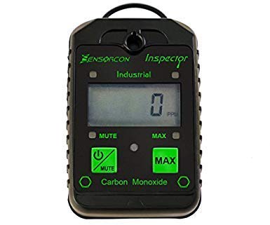 Industrial CO Carbon Monoxide Monitor with Visual, Audible and Vibrating Alerts, Waterproof