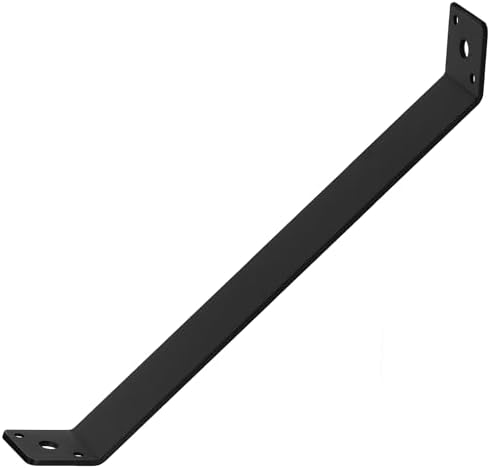 4 Pack 13-3/4" x 1-1/2" 45-Degree Angle Bracket for Post