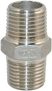 DAN SPEED 1/2" Male Stainless Steel 304 Threaded Pipe Fitting NPT