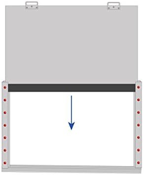 2 in 1 Bundle - Outside Mount Door Flood Barrier Shield (5127MA) + Door Flood Barrier Threshold (319MA), size: (36'' x 48'')