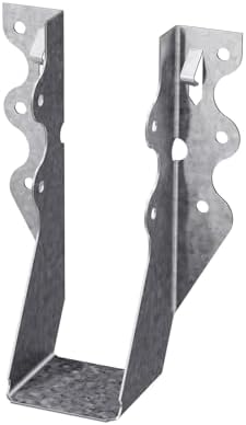 Simpson Strong-Tie LU26 Light Face-Mount Joist Hanger for 2x6, 20-Gauge Galvanized Steel, Speed Prongs, Pack of 100