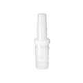 Quickun Plastic Hose Barb Reducer Fitting 3/8" to 1/4" Barbed Reducing Union Adapter Splicer Mender Joint Fitting (Pack of 1)