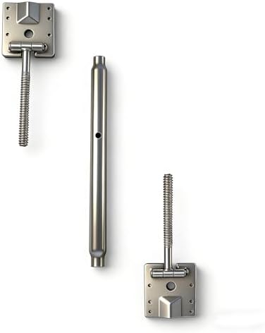 Adjustable Wall Brace，Concrete Turnbuckle Form Aligner，Secure Column & Wall Form Support，Kick Brace for Concrete Forms， Fast Bracing & Alignment，Ends Swivel 180 Degrees (14" - 25" Length)