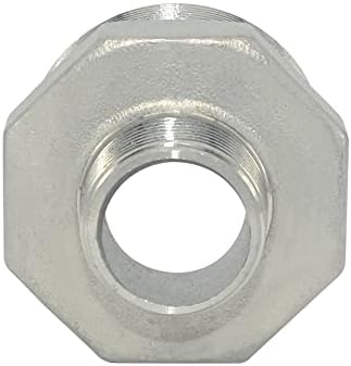 1-1/2" x 3/4" Male Threaded Reducing Nipple Fitting/Adapter,Stainless Steel SS304 NPT Pipe Hex Reducer