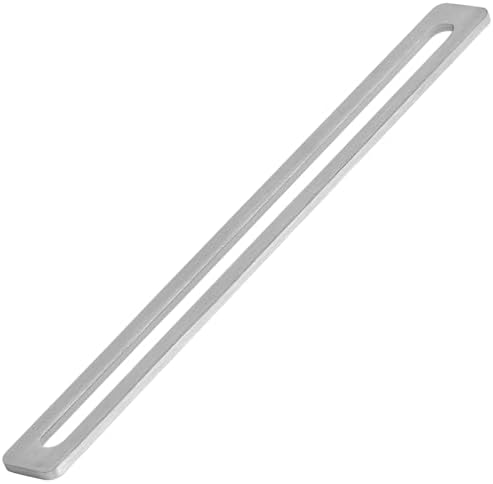 6 Pack 12" x 1" Adjustable Slotted Mending Plates, Stainless Steel