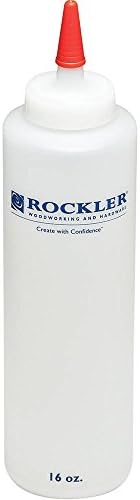 16 oz Refillable Glue Bottle with Precision Tip for Woodworking, Clog-Free