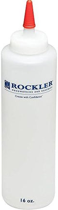 16 oz Refillable Glue Bottle with Precision Tip for Woodworking, Clog-Free