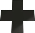 X's 6" x 6" x 2" (25/pack) Black