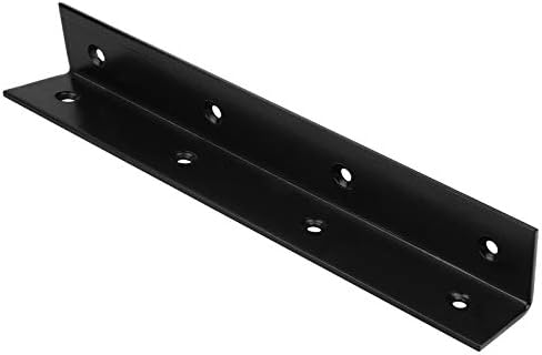 4 Pack 10" Wide Corner L Bracket, Stair Stringer Hanger