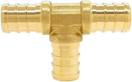 Hooshing 20 Pack 1/2" PEX Fitting Combo, Coupling, Elbow, Tee, Cross Set