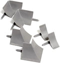 InstaTrim Corner & End Caps - Six Gray 3/4" Wide Caulk Strip Corner and End Pieces - Finishing Caps for Corners & Exposed Ends - Paintable