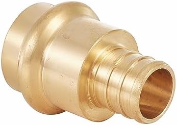10Pcs EFIELD 3/4"Copper Press x 3/4"PEX Coupling Adapter(PEX1807346-10)