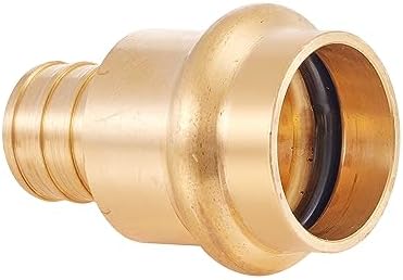 10Pcs EFIELD 3/4"Copper Press x 3/4"PEX Coupling Adapter(PEX1807346-10)