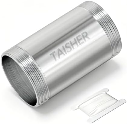 TAISHER 1Pcs Thickened Nipple Cast Pipe 2" NPT Male, 6" Length