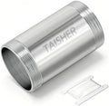TAISHER 1Pcs Thickened Nipple Cast Pipe 2" NPT Male, 6" Length
