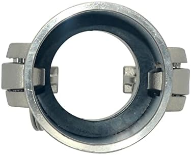 VARMHUS Male Pipe Threads x 1-1/2" Type B Trash Pump Adapter Female Camlock,Type B Hose Fitting,Stainless Steel 316