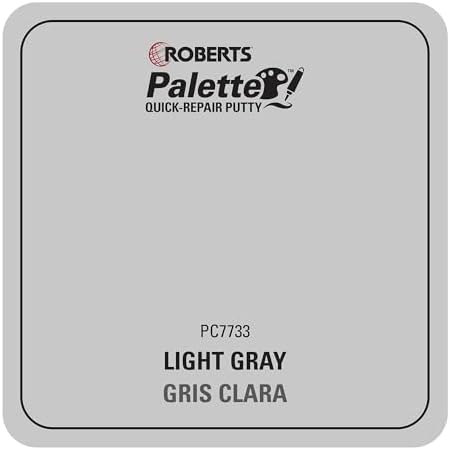 ROBERTS Palette Quick-Repair Putty for Wood, Laminate & Vinyl - Light Gray