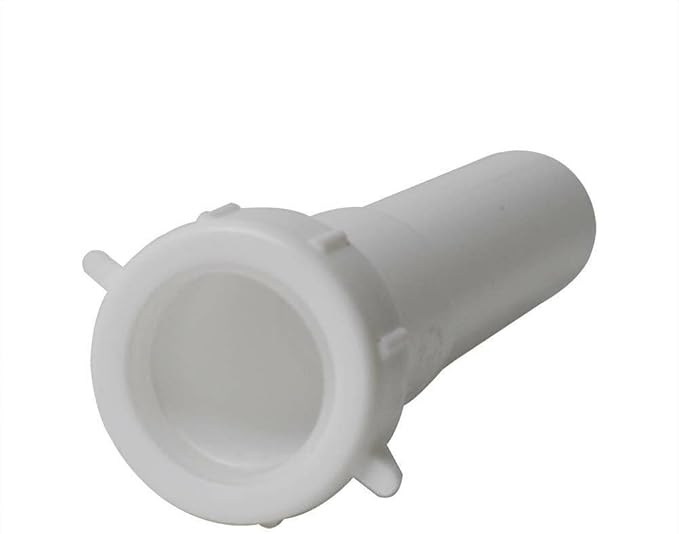 Replacement 1-1/4 Inch x 8 Inch Long Slip Joint Extenstion Tube with Nut & Washer for Thrifco Plumbing 4401631