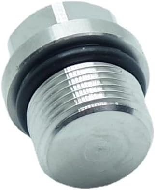 1 Piece M16X1.5 Bung Plug with Outer Hex Head Pipe Fitting Stainless Steel 304 Solid