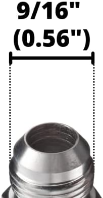 3/8" JIC 37 Male x 3/4" NPTF Male Pipe Steel Adapter Flared Tube Fitting Pipe Connector 2404-06-12