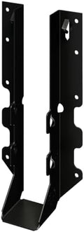 Simpson Strong-Tie LUS210PC Outdoor Accents LUSPC ZMAX, Black Powder-Coated Face-Mount Joist Hanger for 2x10