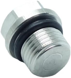 1 Piece M14X1.5 Bung Plug with Outer Hex Head Pipe Fitting Stainless Steel 304 Solid