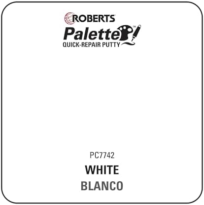 Roberts Palette Quick-Repair Putty for Wood, Laminate & Vinyl - White