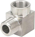 Beduan 304 SS 90 Degree Street Elbow 1/4 Male x 1/4 NPT Female