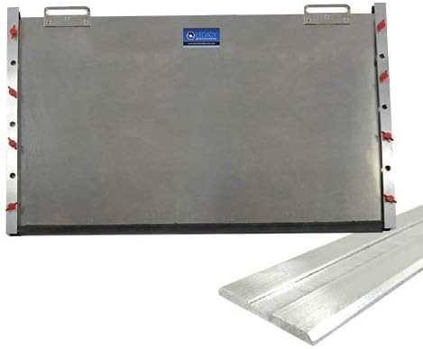 2 in 1 Bundle - Outside Mount Door Flood Barrier Shield (5127MA) + Door Flood Barrier Threshold (319MA), size: (36'' x 48'')