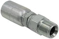 1/4" Hose x 1/8" NPTF Male Pipe Swivel Hydraulic Hose Crimp Fitting Ends | MPX-04-02