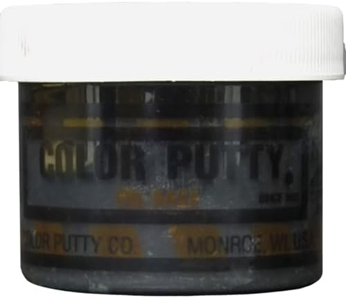 3.68 oz Color Putty 134 Ebony Color Putty Oil-Based Putty