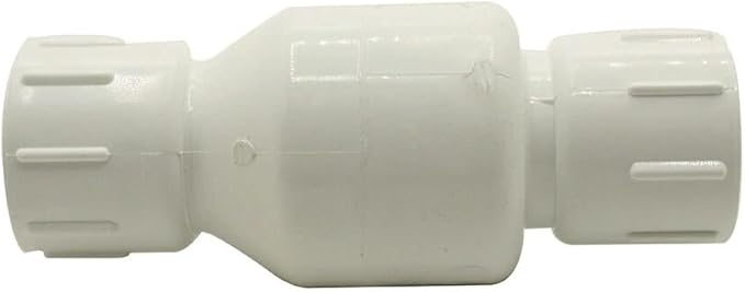 Replacement 1 Inch Slip PVC Spring Check Valve for Thrifco Plumbing 6415197