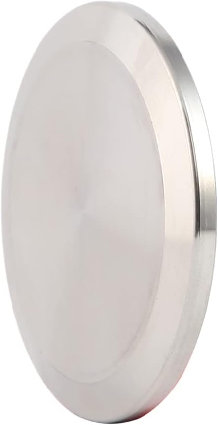 2" Tri Clamp End Cap Stainless Steel Sanitary Plug for 64mm OD Tri Clamp Clover (Pack of 2)